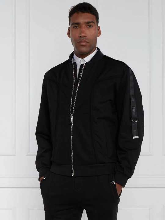 Zdjęcie produktu Les Hommes Kurtka bomber | Regular Fit czarny