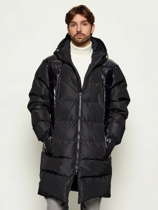 Zdjęcie produktu Les Hommes Kurtka z szelkami | Regular Fit czarny