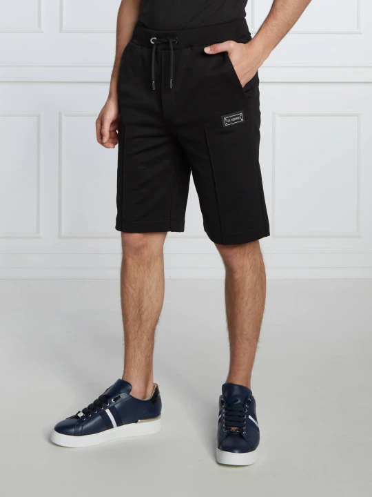Zdjęcie produktu Les Hommes Szorty | Regular Fit | mercerised czarny