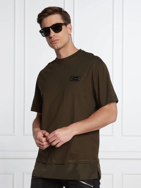 Zdjęcie produktu Les Hommes T-shirt | Oversize fit khaki