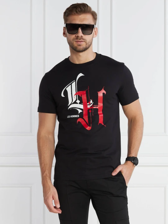 Zdjęcie produktu Les Hommes T-shirt | Regular Fit czarny