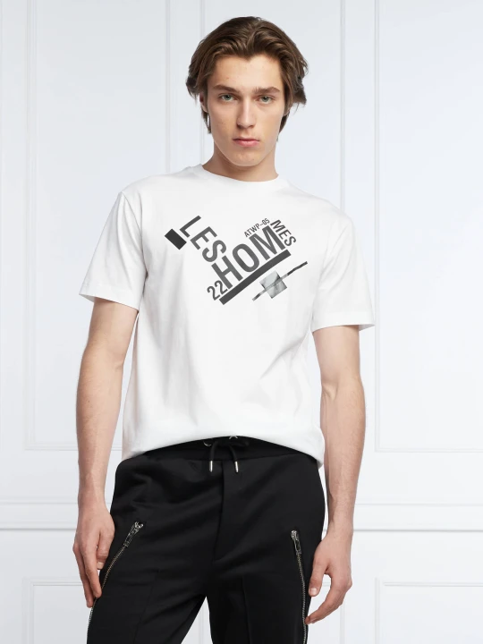 Zdjęcie produktu Les Hommes T-shirt | Regular Fit biały