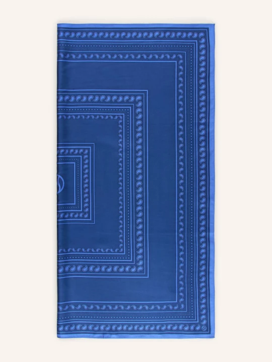 Zdjęcie produktu Lescarf Szalik Jedwabny blau