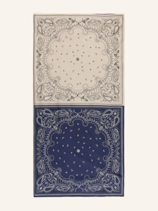 Zdjęcie produktu Lescarf Szalik Jedwabny blau
