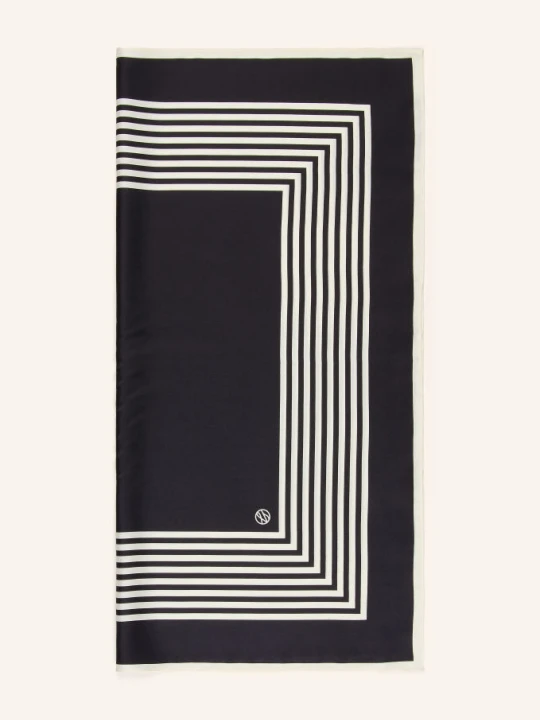 Zdjęcie produktu Lescarf Szalik Jedwabny schwarz