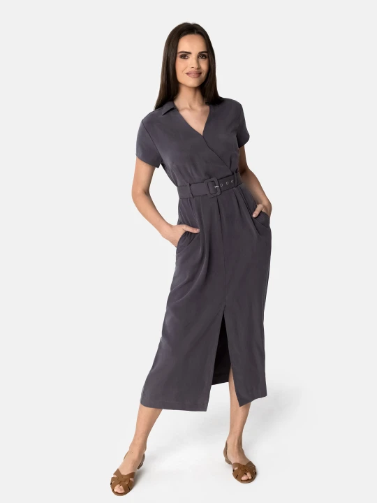 Zdjęcie produktu Letnia sukienka casual G-LABISI Volcano Grafitowy