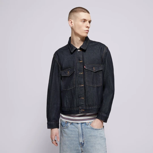 Zdjęcie produktu Levi's Kurtka Embarcadero Station Jkt Dark Indigo - Flat Fin granatowy