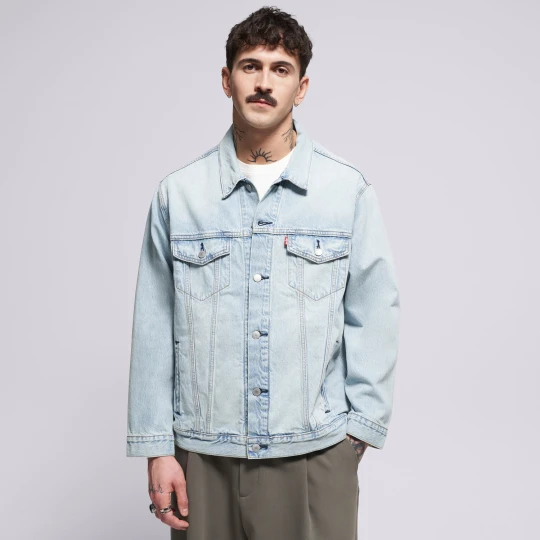 Zdjęcie produktu Levi's Kurtka Relaxed Fit Trucker Light Indigo - Worn In niebieski