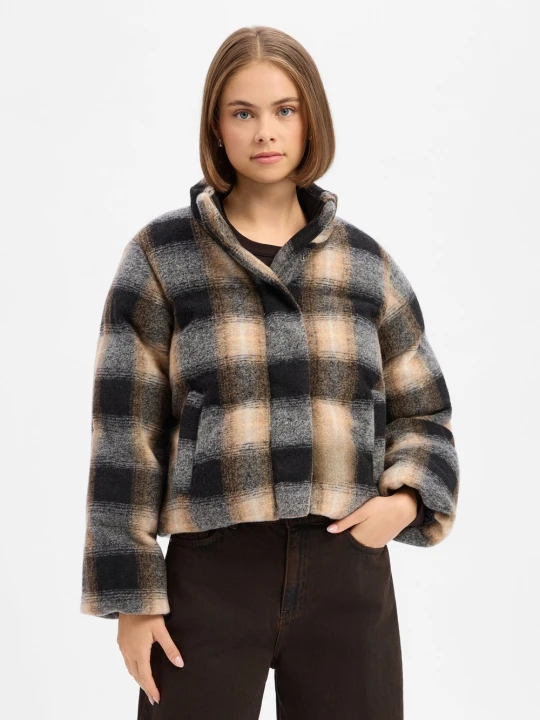 Zdjęcie produktu Levi' Damowa kurtka zimowa z domieszką wełny Kobiety wielokolorowy Levi's