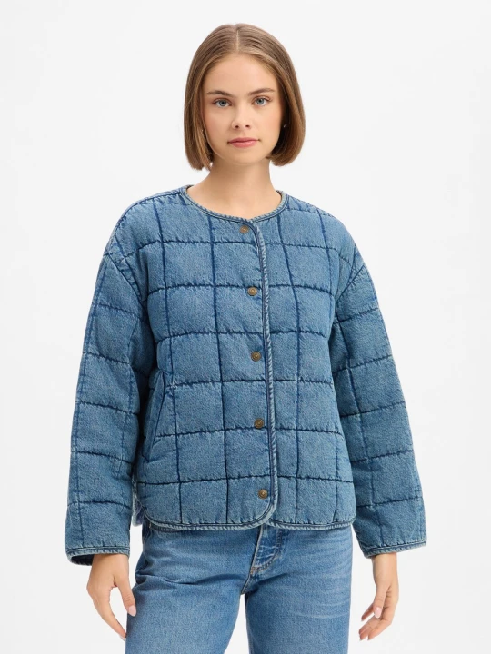 Zdjęcie produktu Levi' Kurtka pikowana dla kobiet Kobiety Bawełna (100%) niebieski Levi's