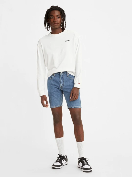 Zdjęcie produktu Levi´s Bermudy dżinsowe w kolorze niebieskim rozmiar: W28 Levi's