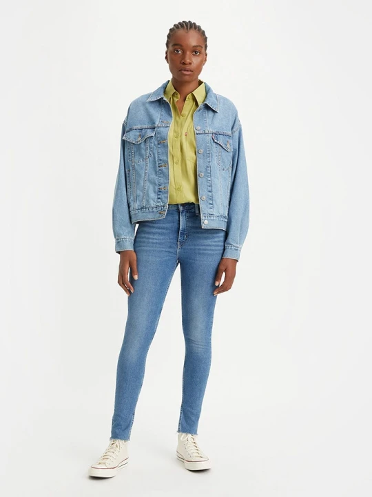Zdjęcie produktu Levi´s Dżinsy "721" - Skinny fit - w kolorze niebieskim rozmiar: W26/L32 Levi's