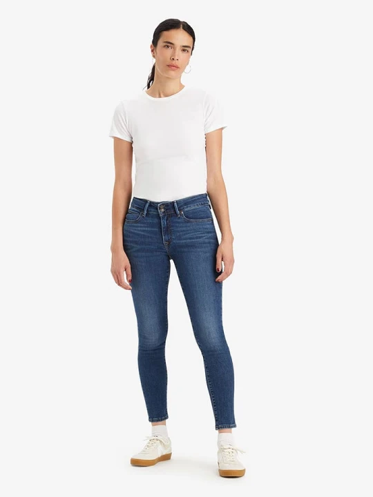 Zdjęcie produktu Levi´s Dżinsy "Blue Wave Dark" - Skinny fit - w kolorze granatowym rozmiar: W23/L30 Levi's