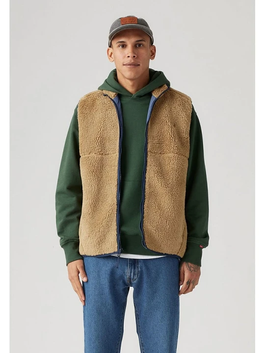 Zdjęcie produktu Levi´s Kamizelka w kolorze jasnobrązowym rozmiar: XL Levi's