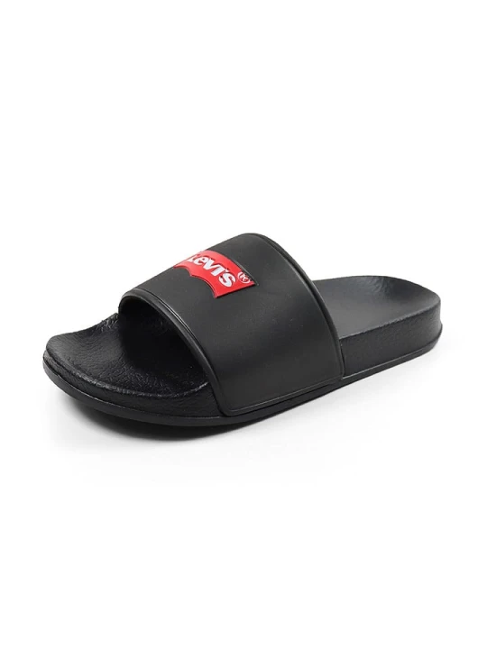Zdjęcie produktu Levi´s Klapki w kolorze czarno-czerwonym rozmiar: 37 Levi's
