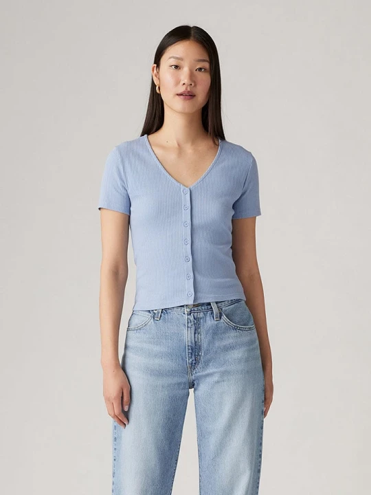 Zdjęcie produktu Levi´s Koszulka w kolorze błękitnym rozmiar: XXS Levi's