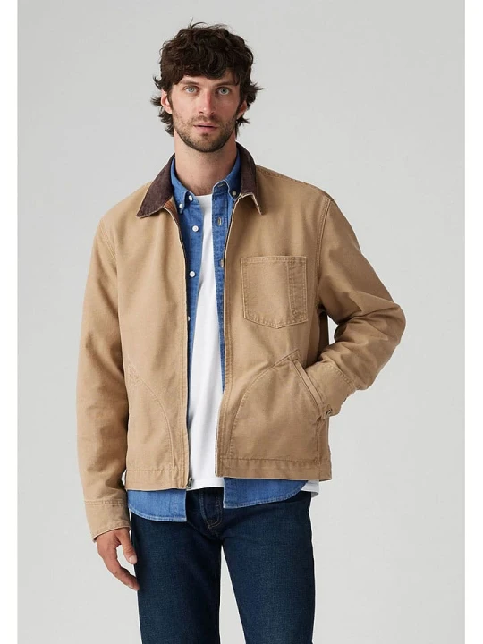 Zdjęcie produktu Levi´s Kurtka dżinsowa w kolorze beżowym rozmiar: XL Levi's