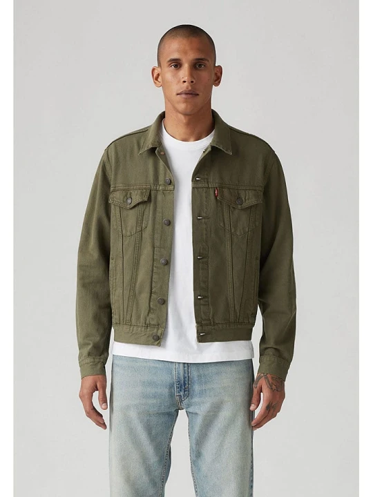 Zdjęcie produktu Levi´s Kurtka dżinsowa w kolorze khaki rozmiar: M Levi's