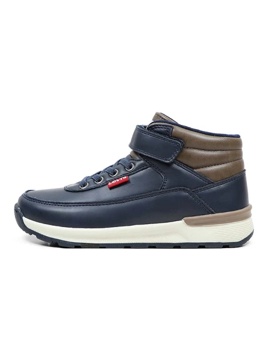 Zdjęcie produktu Levi's Sneakersy "Ascot" w kolorze granatowo-brązowym rozmiar: 32