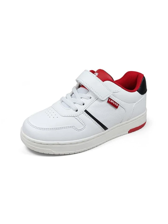 Zdjęcie produktu Levi´s Sneakersy "Kick" w kolorze biało-czerwonym rozmiar: 32 Levi's