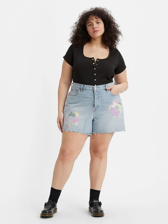 Zdjęcie produktu Levi´s Szorty dżinsowe "501 Orginal" w kolorze błękitnym rozmiar: W40 Levi's