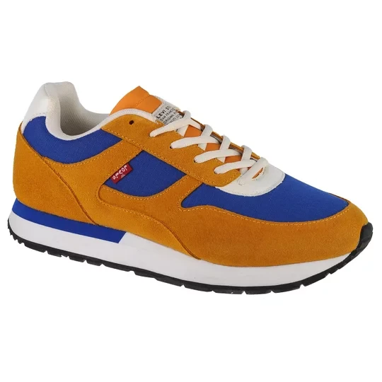 Zdjęcie produktu Levi's Bannister 235235-1900-74, Męskie, Żółte, buty sneakers, skóra zamszowa, rozmiar: 41