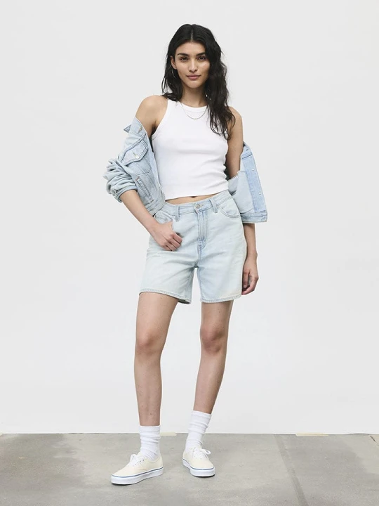 Zdjęcie produktu Levi's Bermudy dżinsowe w kolorze błękitnym rozmiar: W26