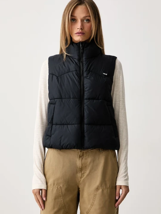 Zdjęcie produktu Levi's bezrękawnik damski PALMER PUFFER granatowy