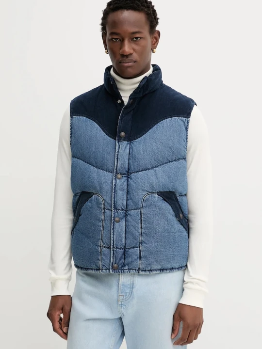 Zdjęcie produktu Levi's bezrękawnik puchowy niebieski