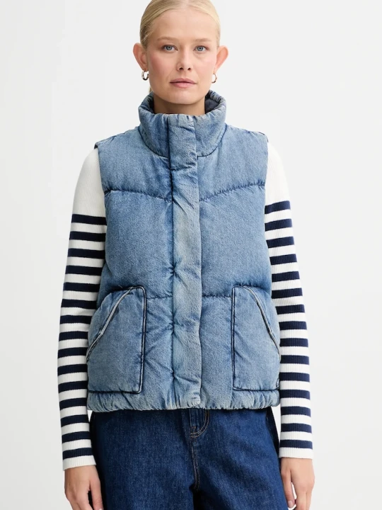 Zdjęcie produktu Levi's bezrękawnik puchowy niebieski