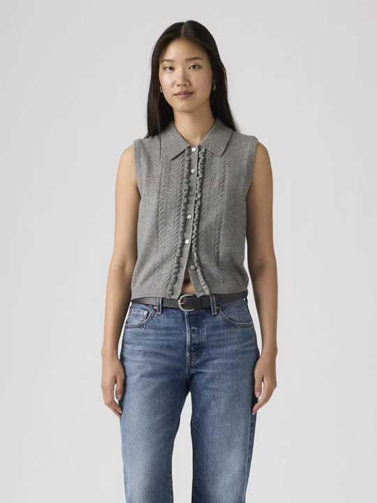 Zdjęcie produktu Levi's Bezrękawnik w kolorze szarym rozmiar: XS