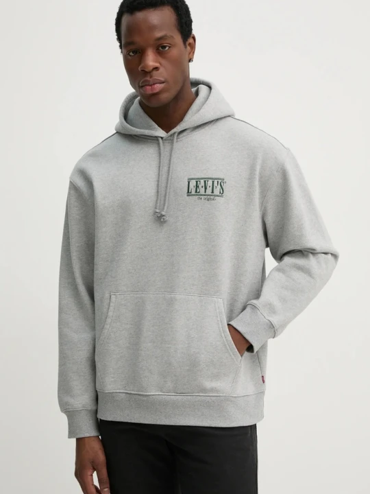 Zdjęcie produktu Levi's bluza bawełniana szary
