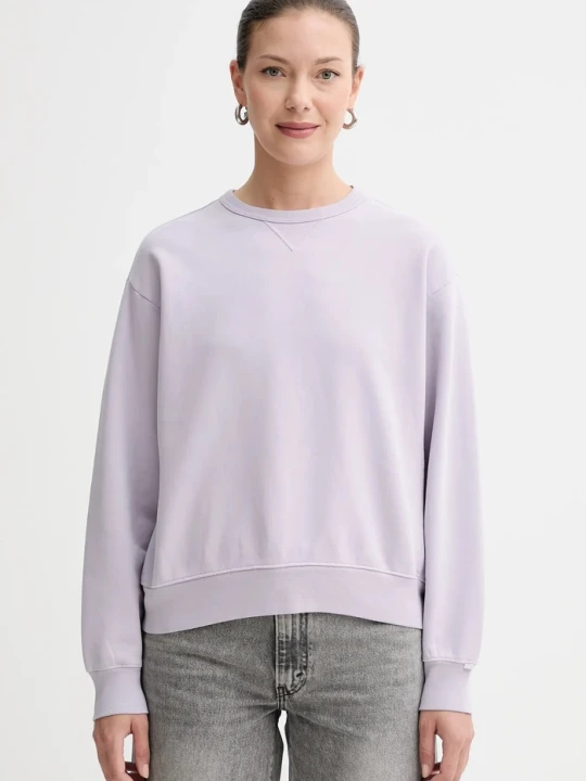 Zdjęcie produktu Levi's bluza bawełniana fioletowy
