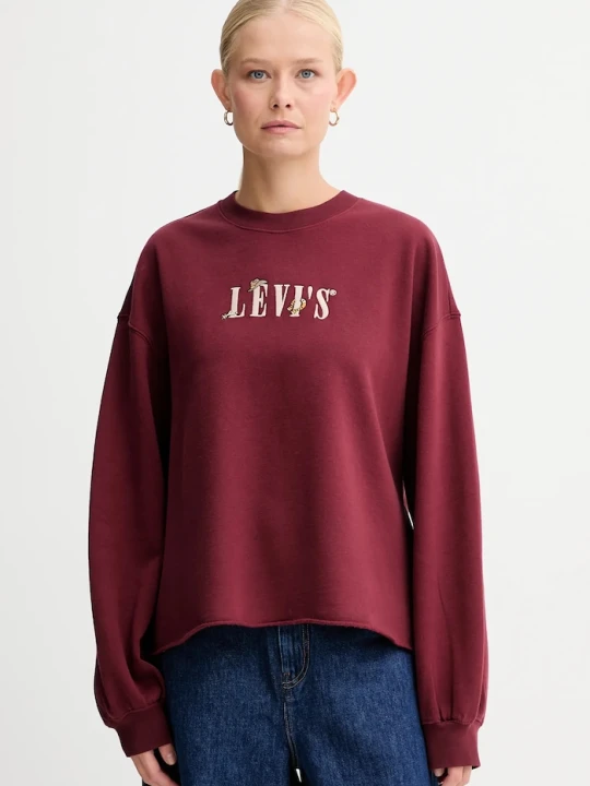 Zdjęcie produktu Levi's bluza bordowy
