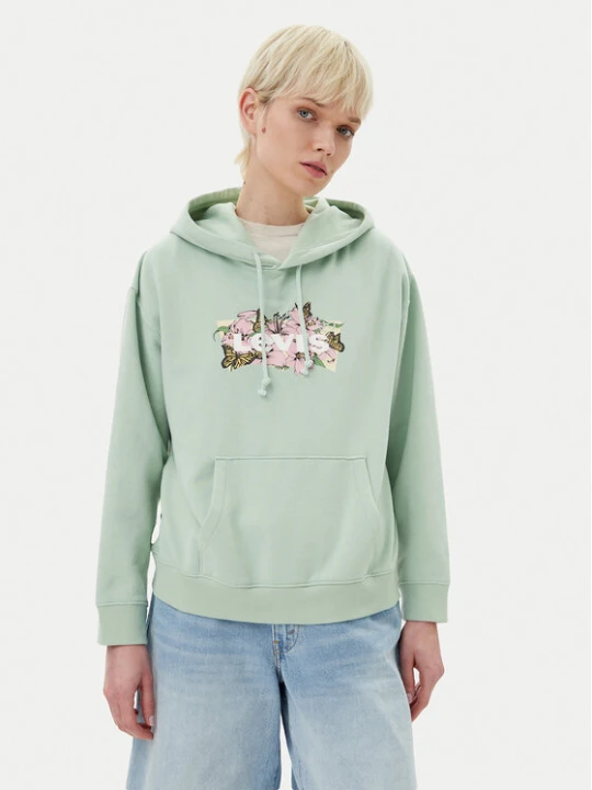 Zdjęcie produktu Levi's® Bluza Everyday A8801-0035 Zielony Regular Fit
