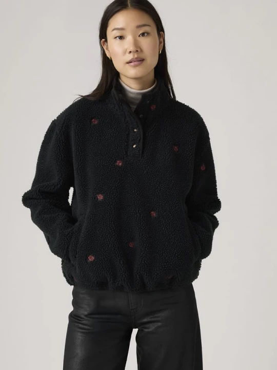 Zdjęcie produktu Levi's Bluza polarowa w kolorze czarnym rozmiar: M