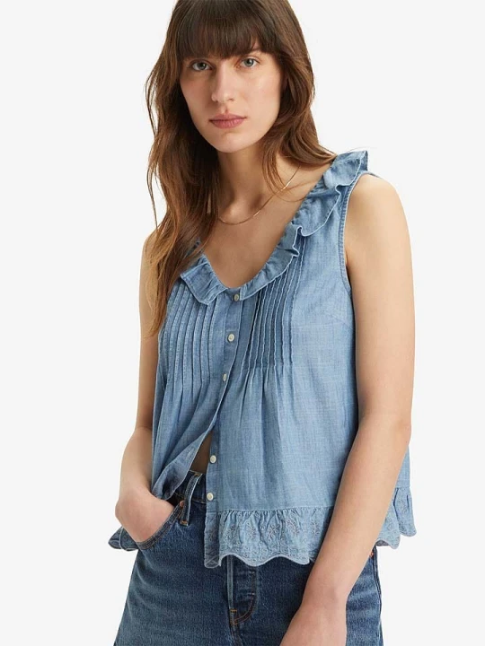 Zdjęcie produktu Levi's Bluzka w kolorze błękitnym rozmiar: M