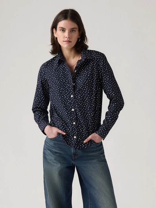 Zdjęcie produktu Levi's Bluzka w kolorze granatowo-białym rozmiar: M