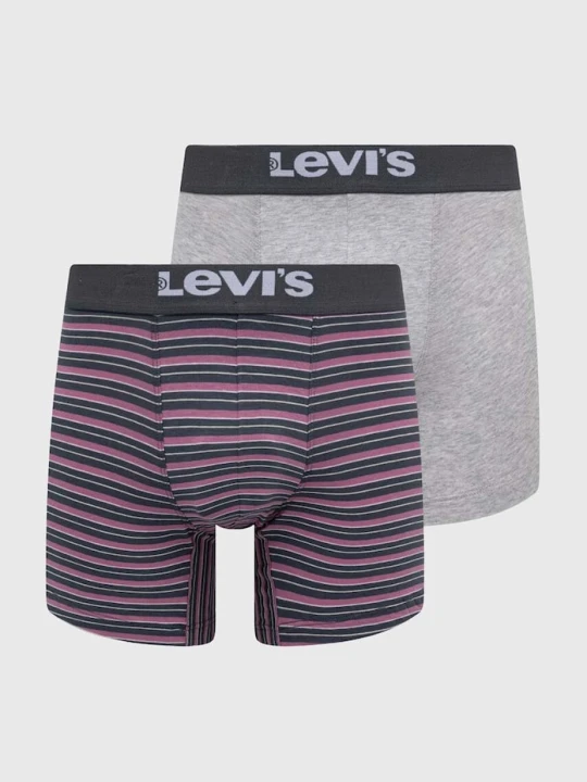 Zdjęcie produktu Levi's bokserki 2-pack szary
