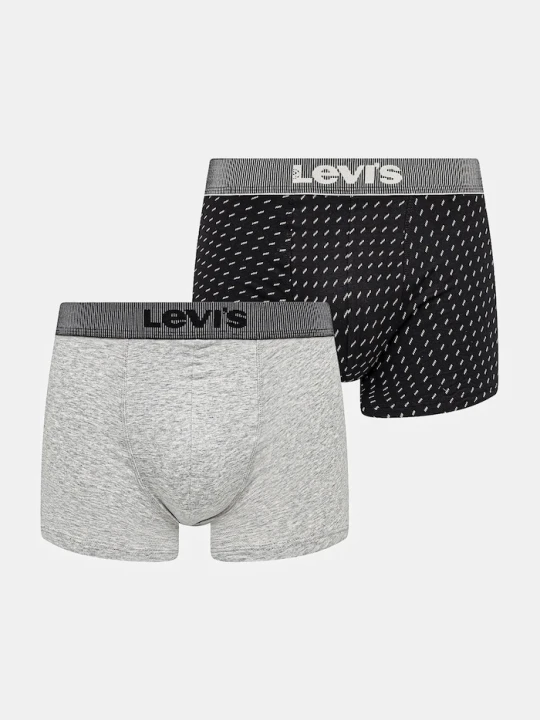 Zdjęcie produktu Levi's bokserki 2-pack szary
