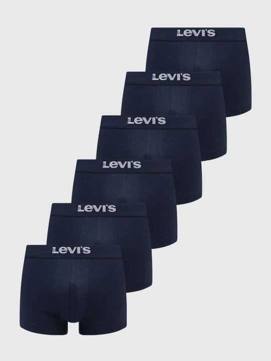Zdjęcie produktu Levi's bokserki 6-pack granatowy