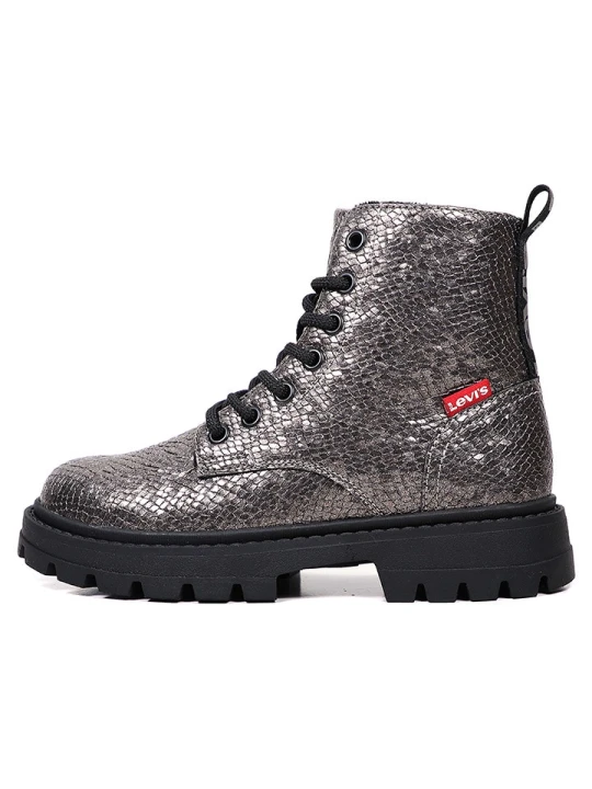 Zdjęcie produktu Levi's Botki "Pasadena Refresh" w kolorze antracytowo-srebrnym rozmiar: 30