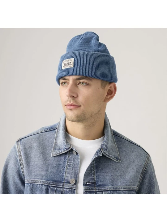 Zdjęcie produktu Levi's Czapka beanie w kolorze niebieskim rozmiar: onesize