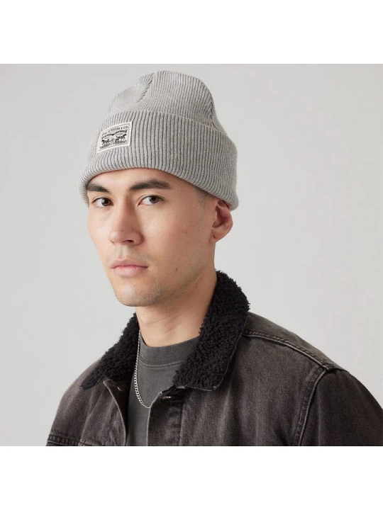 Zdjęcie produktu Levi's Czapka beanie w kolorze szarym rozmiar: onesize