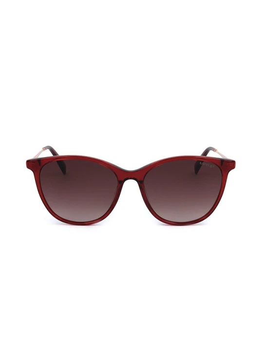 Zdjęcie produktu Levi's Damskie okulary przeciwsłoneczne w kolorze czerwonym rozmiar: 55
