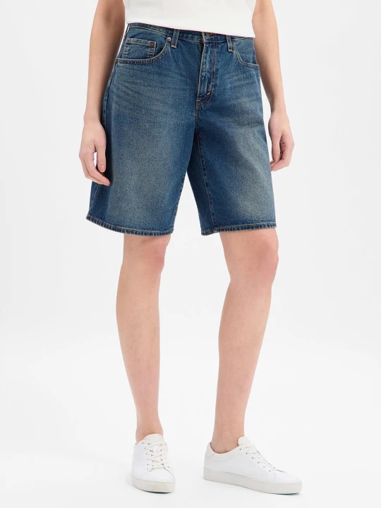 Zdjęcie produktu Levi's Dżinsowe bermudy - Baggy Dad Jort Kobiety Jeansy niebieski