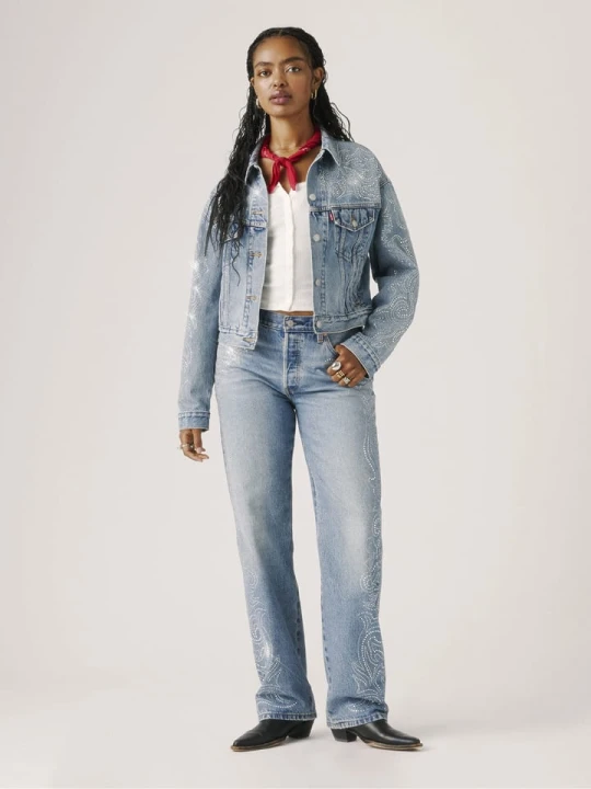Zdjęcie produktu Levi's Dżinsy "501 '90S" - Regular fit - w kolorze błękitnym rozmiar: W29 / L30