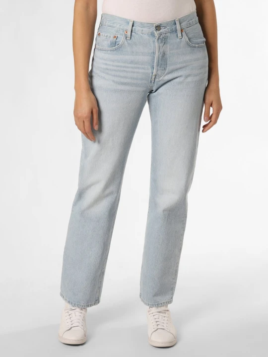 Zdjęcie produktu Levi's Dżinsy - 501 Kobiety Bawełna niebieski