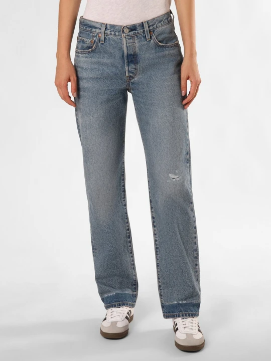 Zdjęcie produktu Levi's Dżinsy - 501 Kobiety Bawełna niebieski