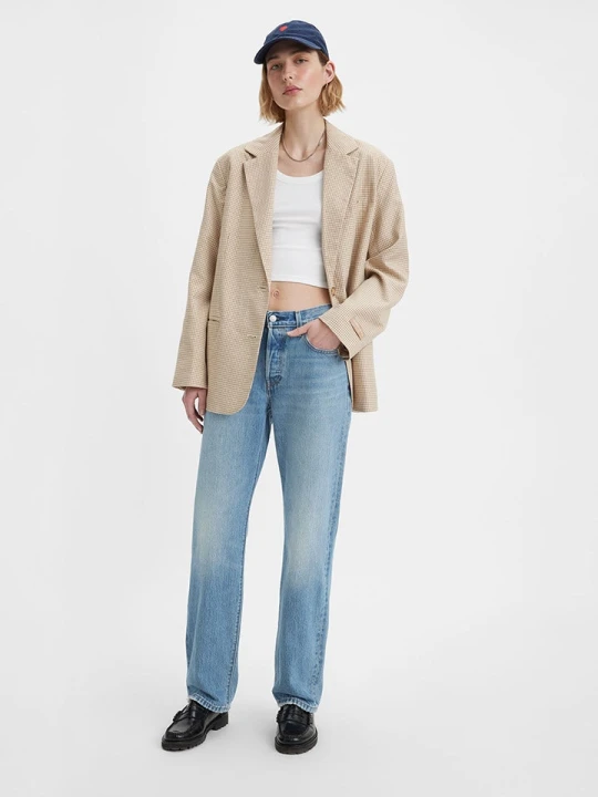Zdjęcie produktu Levi's Dżinsy "501" - Regular fit - w kolorze niebieskim rozmiar: W28/L30